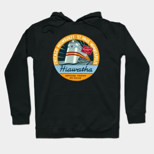 1935 Hiawatha Railroad Train Hoodie